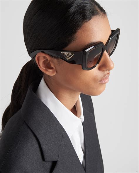 prada sonnenbrille pilot|Iris Lenses Prada Symbole Sunglasses .